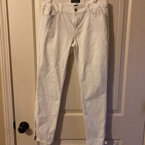 White House Black Market White Jeans